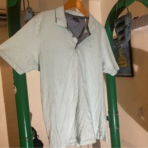 Classic Blue Polo Shirt with Short Sleeves